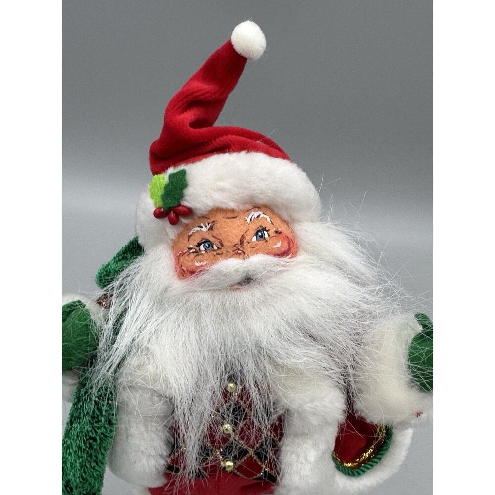 2007 Annalee Santa Claus Poseable Christmas Doll Decor Figurine 10” - Picture 2 of 6